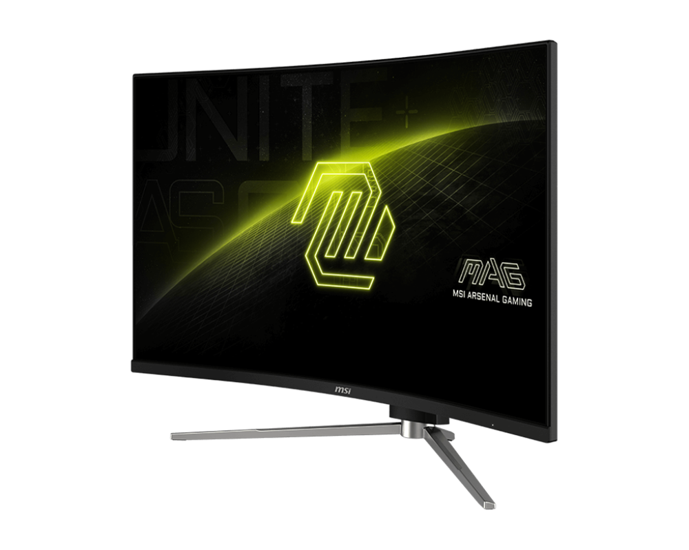 MSI 31,5" 325CQRF QD E2 Rapid VA WQHD 180Hz HDMI/DP/USB-C ívelt gamer monitor
