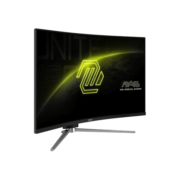 MSI 31,5" 325CQRF QD E2 Rapid VA WQHD 180Hz HDMI/DP/USB-C ívelt gamer monitor