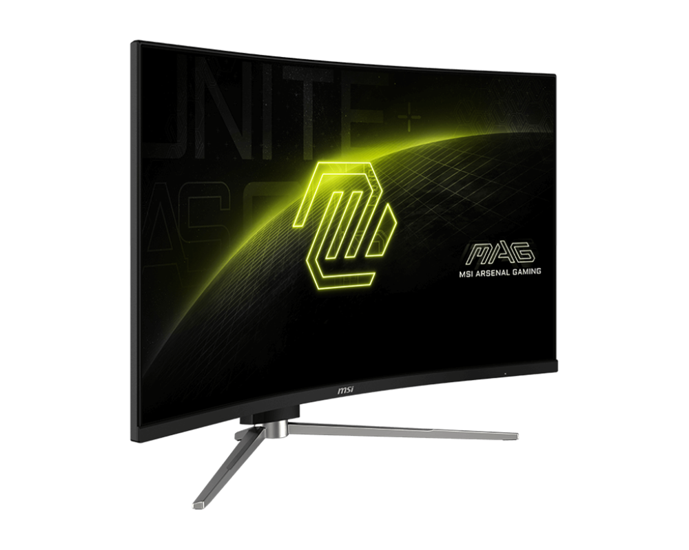 MSI 31,5" 325CQRF QD E2 Rapid VA WQHD 180Hz HDMI/DP/USB-C ívelt gamer monitor