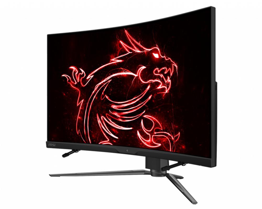 MSI 31,5" MPG ARTYMIS 323CQR WQHD VA 165Hz DP/HDMI/USB ívelt gamer monitor