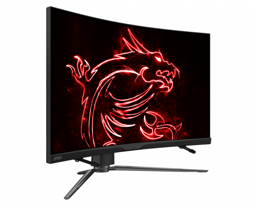 MSI 31,5" MPG ARTYMIS 323CQR WQHD VA 165Hz DP/HDMI/USB ívelt gamer monitor