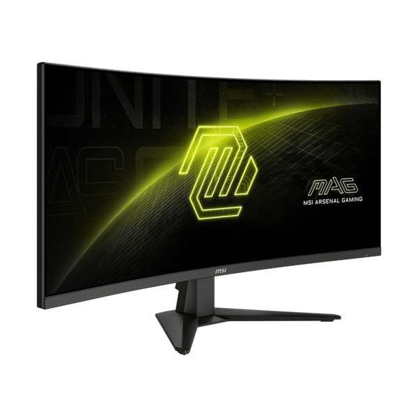 MSI 34" MAG 346CQ UWQHD VA 180Hz HDMI/DP fekete ívelt gamer monitor
