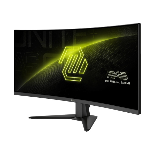 MSI 34" MAG 346CQ UWQHD VA 180Hz HDMI/DP fekete ívelt gamer monitor