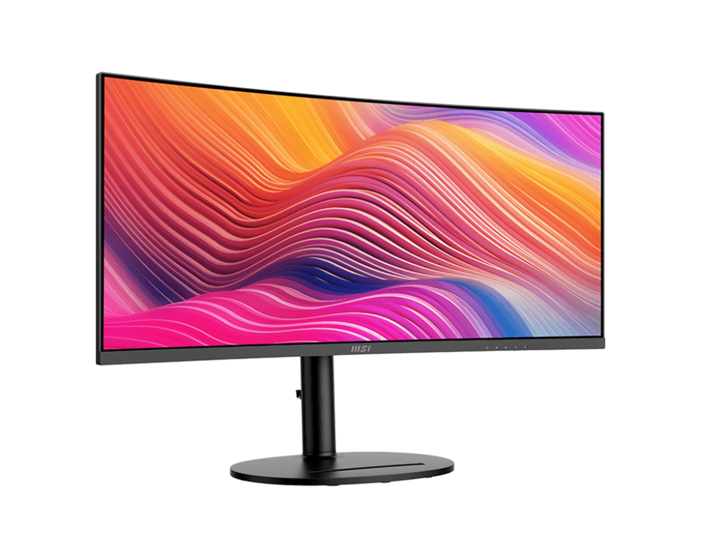MSI 34" MD342CQP Business Modern UWQHD VA 100Hz HDMI/DP/fekete ívelt monitor