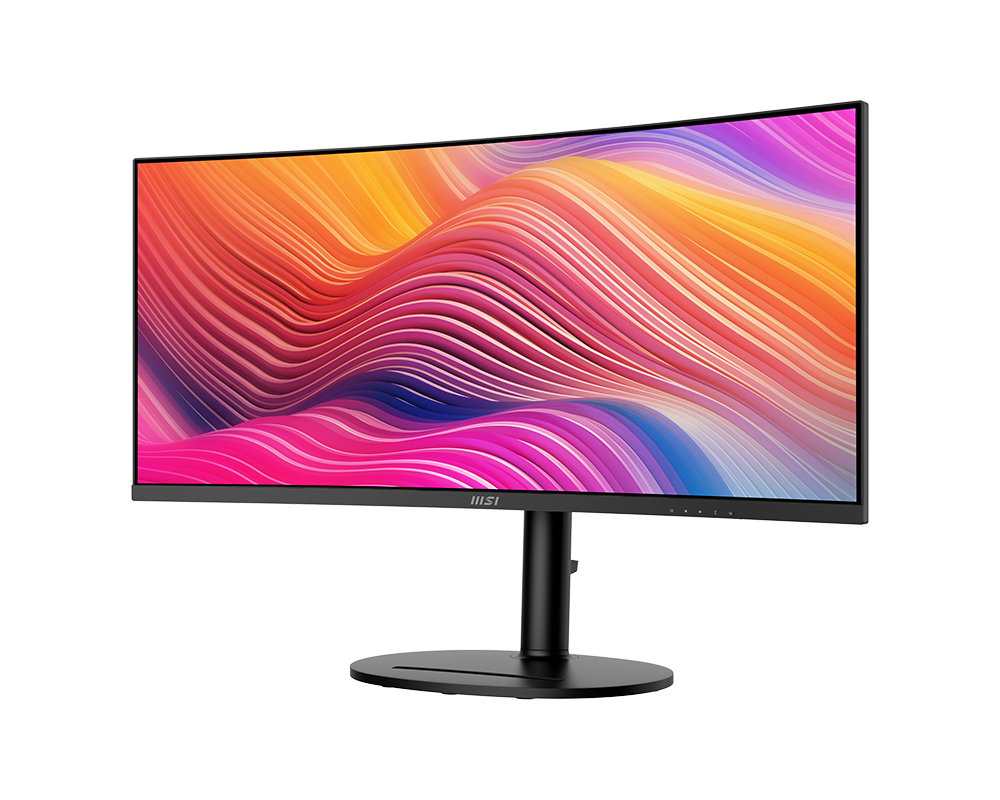 MSI 34" MD342CQP Business Modern UWQHD VA 100Hz HDMI/DP/fekete ívelt monitor