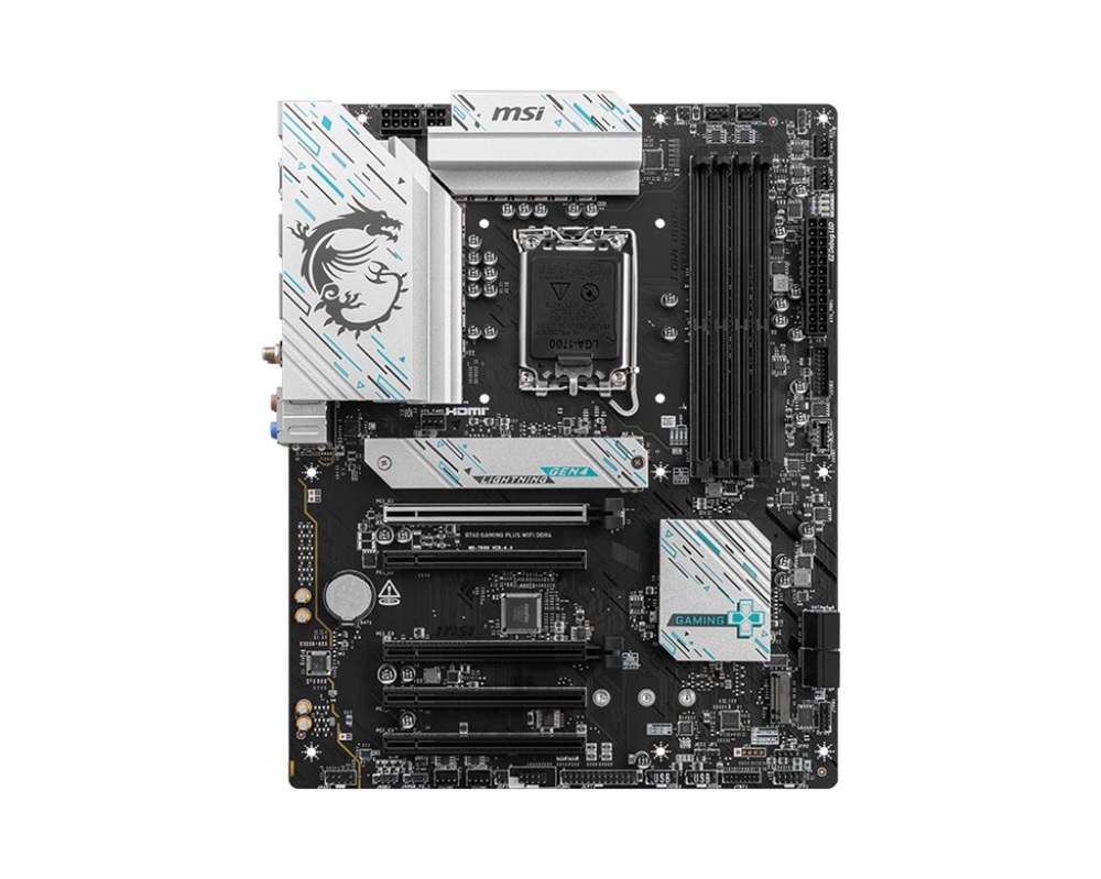 MSI B760 GAMING PLUS Wi-Fi D4 Intel B760 LGA1700 ATX alaplap