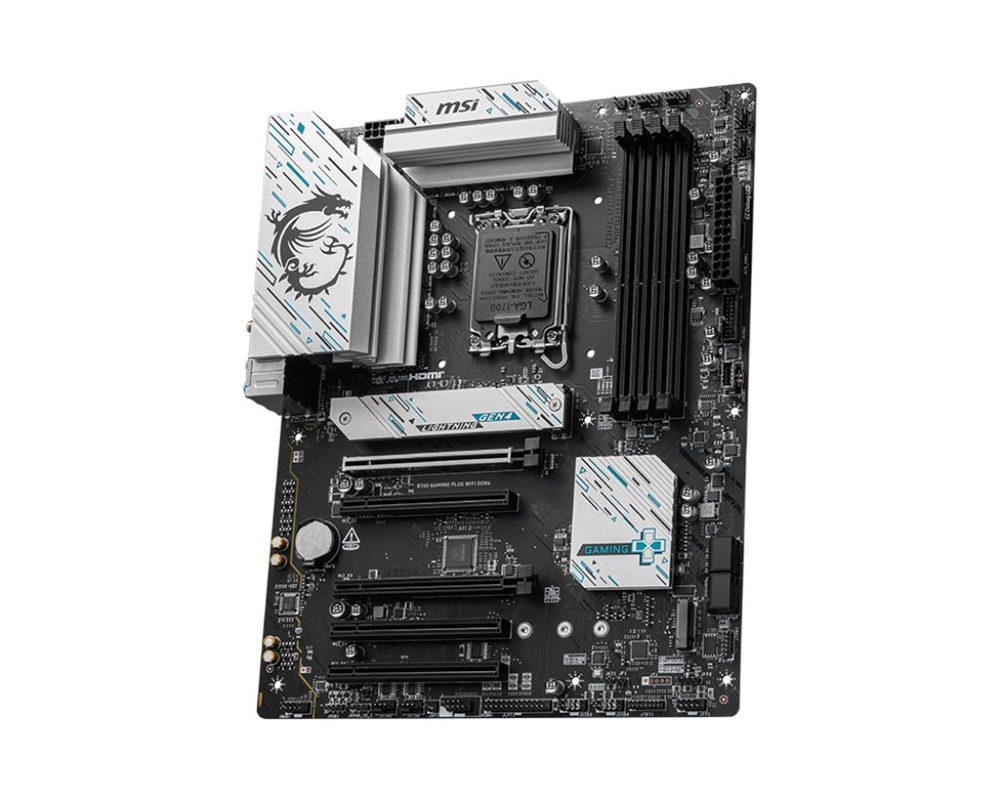MSI B760 GAMING PLUS Wi-Fi D4 Intel B760 LGA1700 ATX alaplap