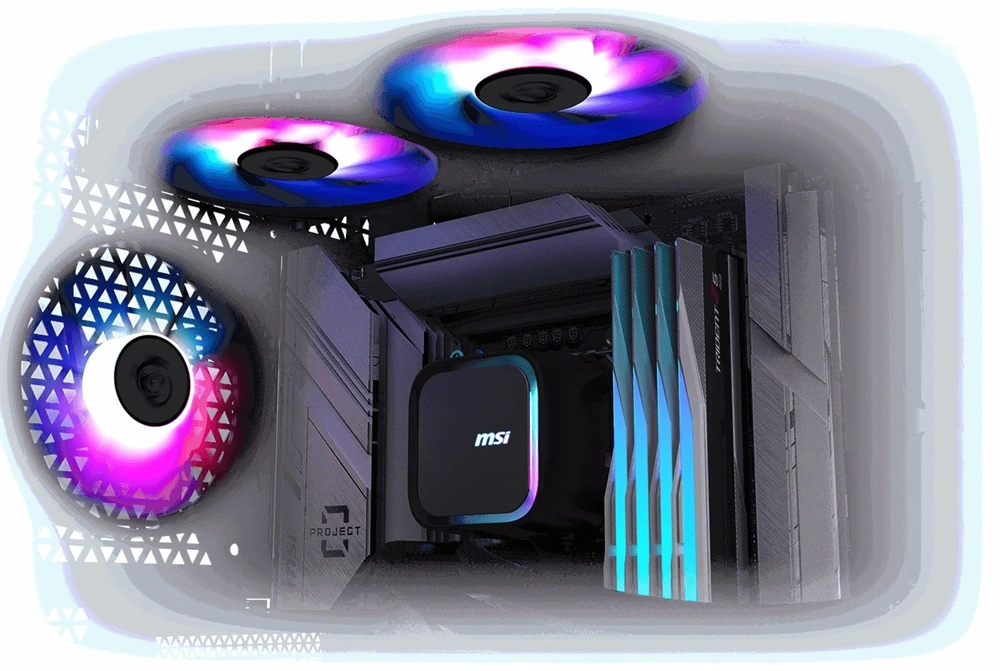 MSI Coreliquid A13 240 fekete vízhűtéses processzor hűtő