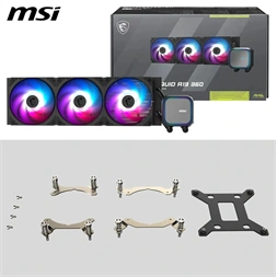 MSI Coreliquid A13 360 fekete vízhűtéses processzor hűtő