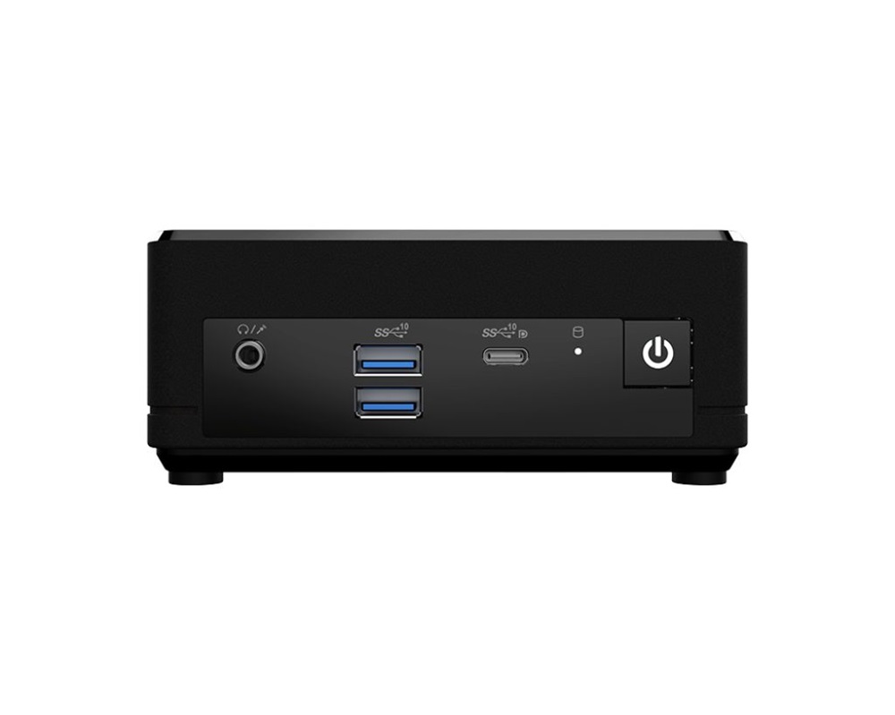 MSI Cubi N ADL S/Intel N100/fekete Barebone PC - ADL-S-225BEU-BN100XX