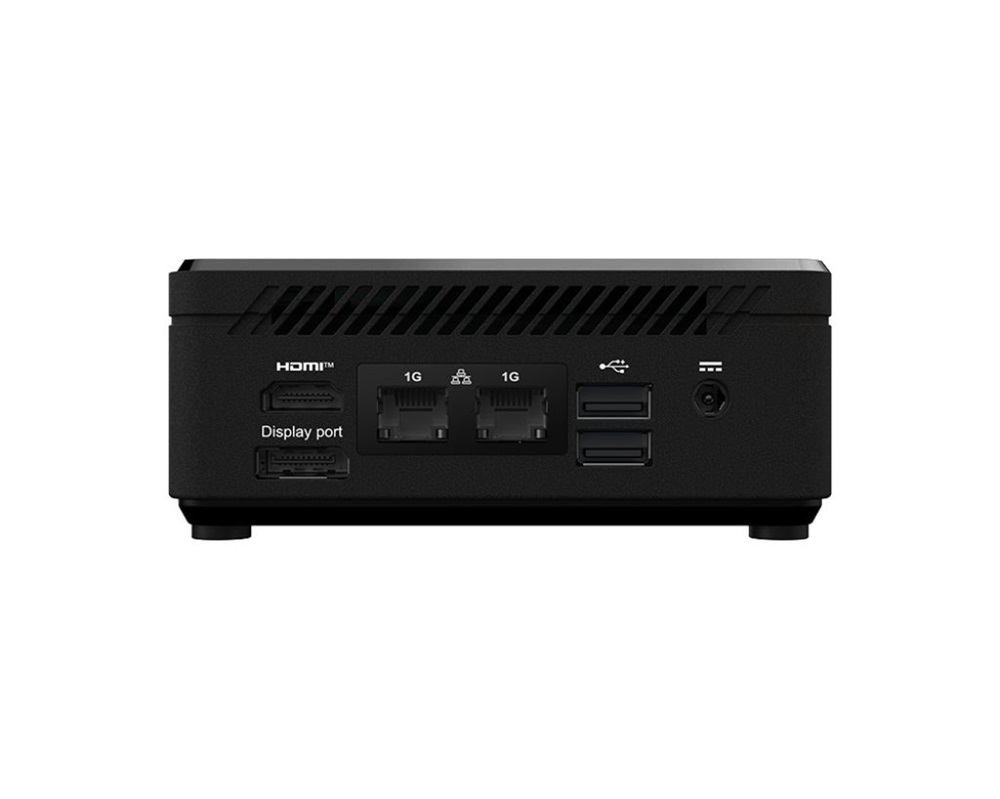 MSI Cubi N ADL S/Intel N100/fekete Barebone PC - ADL-S-225BEU-BN100XX
