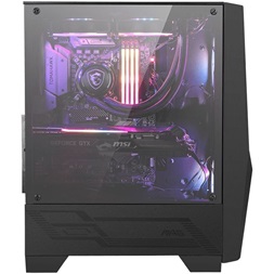 MSI FORGE 100R fekete (táp nélküli) ablakos ATX ház