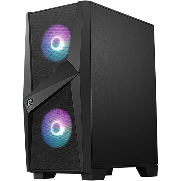 MSI FORGE 100R fekete (táp nélküli) ablakos ATX ház