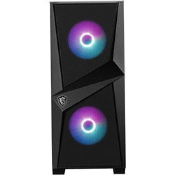 MSI FORGE 100R fekete (táp nélküli) ablakos ATX ház