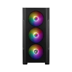 MSI FORGE M100A fekete (táp nélküli) ablakos ATX ház