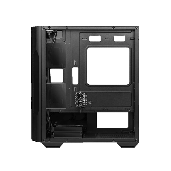 MSI FORGE M100R (táp nélküli) ablakos 4xARGB fekete mATX ház