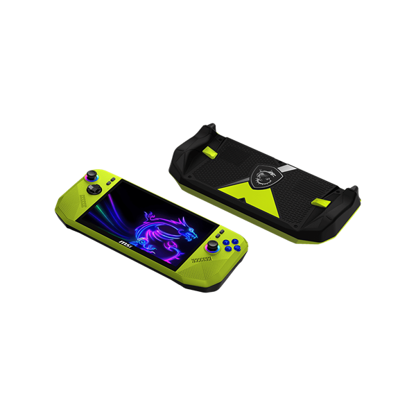 MSI Gaming Handheld Claw A8 BZ2EM-045HU 8" FHD+/Ryzen Z2 Extreme/24GB/1TB/Win11 neonzöld hordozható kézikonzol