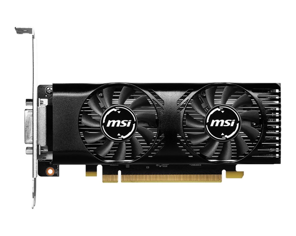 MSI GeForce GTX 1630 4GT LP OC nVidia 4GB GDDR6 64bit PCIe videókártya