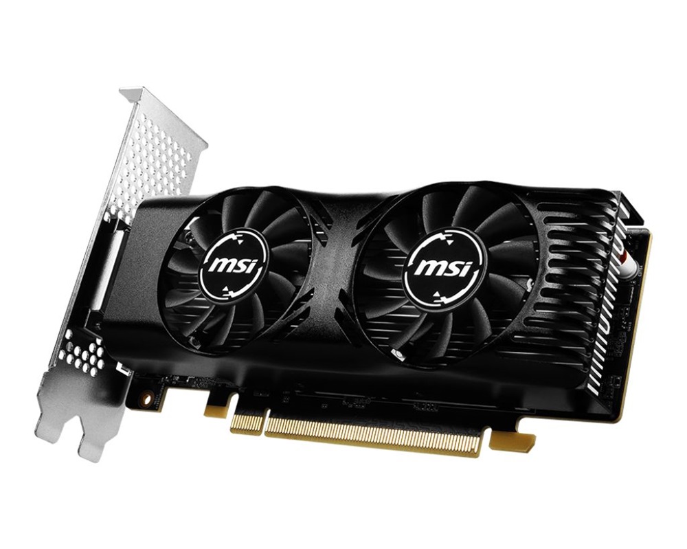 MSI GeForce GTX 1630 4GT LP OC nVidia 4GB GDDR6 64bit PCIe videókártya
