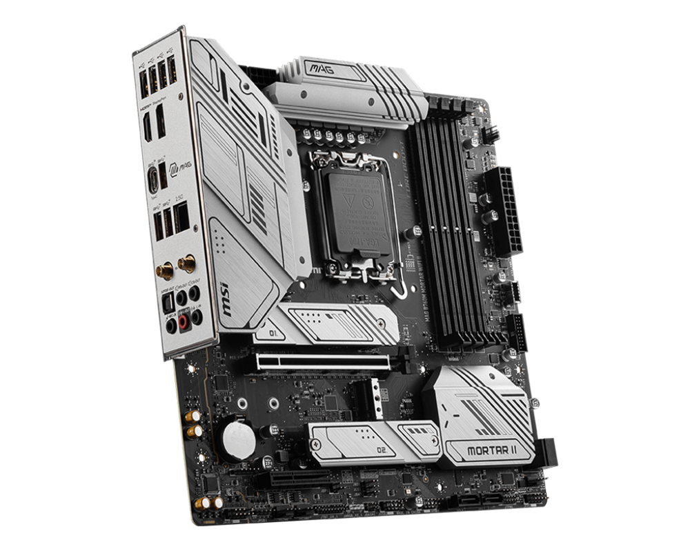 MSI MAG B760M MORTAR WIFI II Intel B760 LGA1700 mATX alaplap