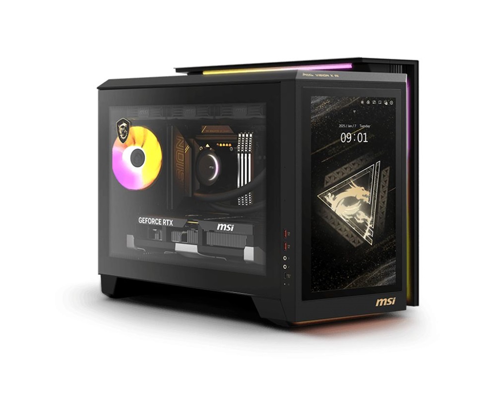 MSI MEG Vision X AI 2NVZ9-046EU/Core Ultra 9 285K/128GB/2TB/Win11/RTX 5090 32GB/fekete asztali számítógép