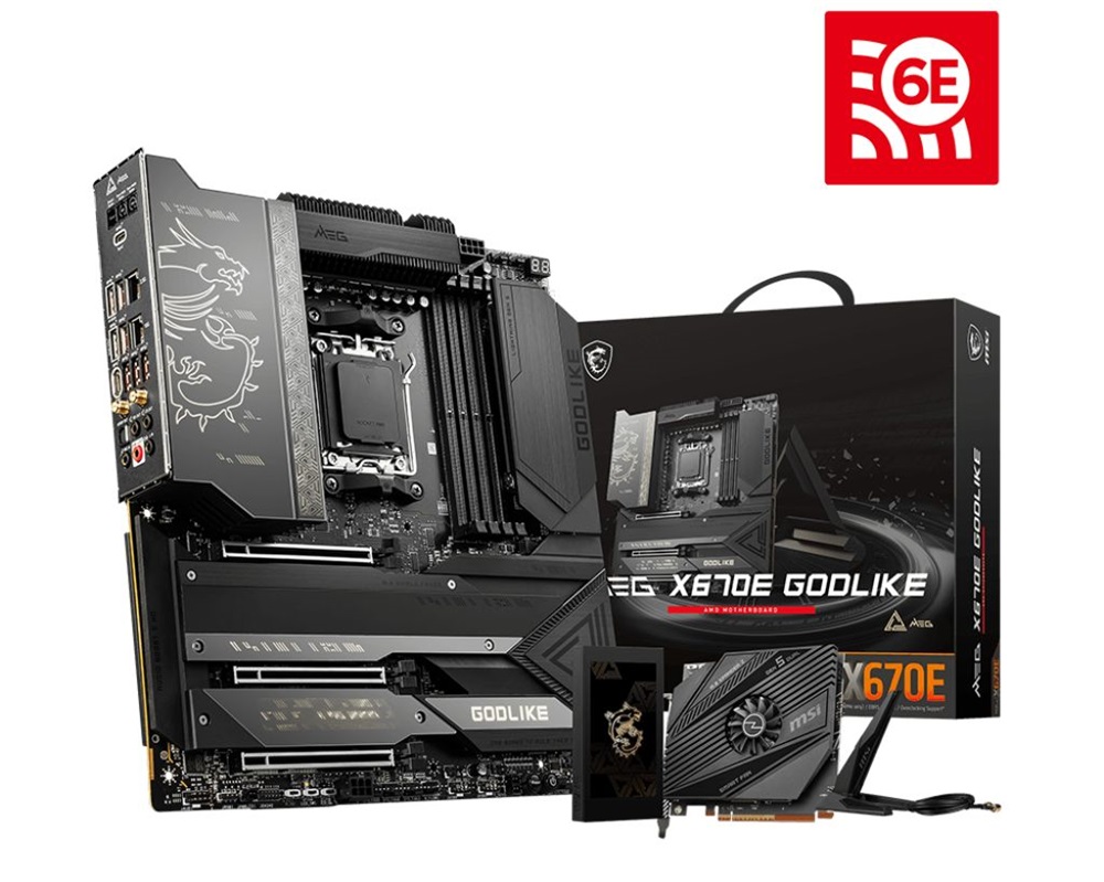 MSI MEG X670E GODLIKE AMD X670 AM5 EATX alaplap