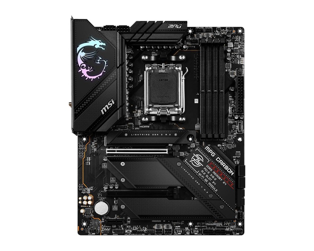 MSI MPG B650 CARBON WIFI AMD B650 AM5 ATX alaplap