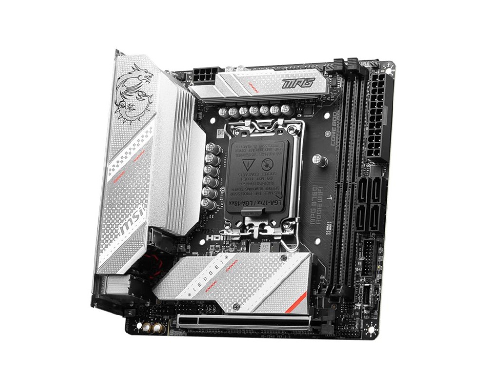 MSI MPG B760I EDGE WIFI Intel B760 LGA1700 Mini-ITX alaplap