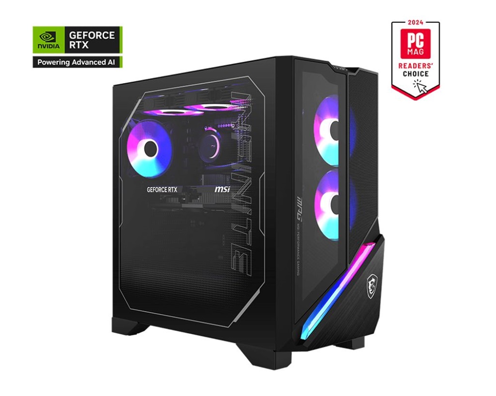 MSI MPG Infinite X3 AI 2NVZ9-256EU/Core Ultra 9 285K/128GB/1TB/Win11/RTX 5090 32GB/fekete asztali számítógép