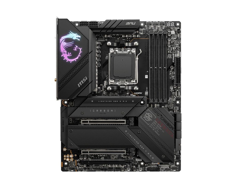 MSI MPG X670E CARBON WIFI AMD X670 AM5 ATX alaplap