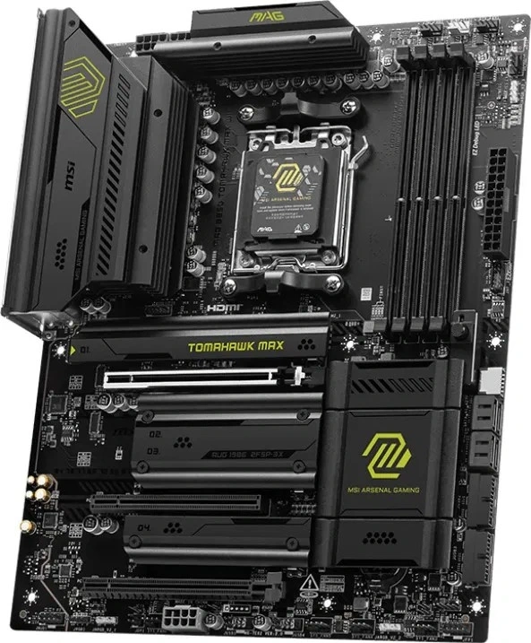 MSI Mag B850 Tomahawk Wi-Fi AMD B850 AM5 ATX alaplap