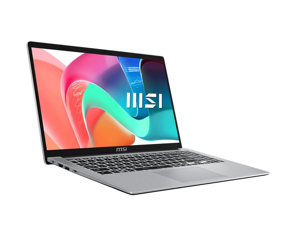 MSI Modern 15 F13MG 15,6"FHD/Intel Core i5-1335U/16GB/512GB/Int.VGA/Win11/ezüst laptop