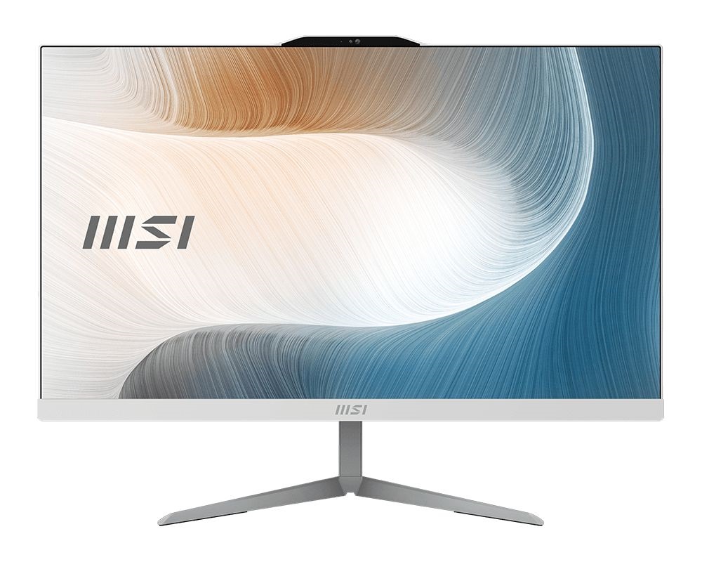 MSI Modern AM242 12M-1079XHU 23,8"FHD/Core i5-1235U/8GB/512GB/fehér All-in-One asztali számítógép