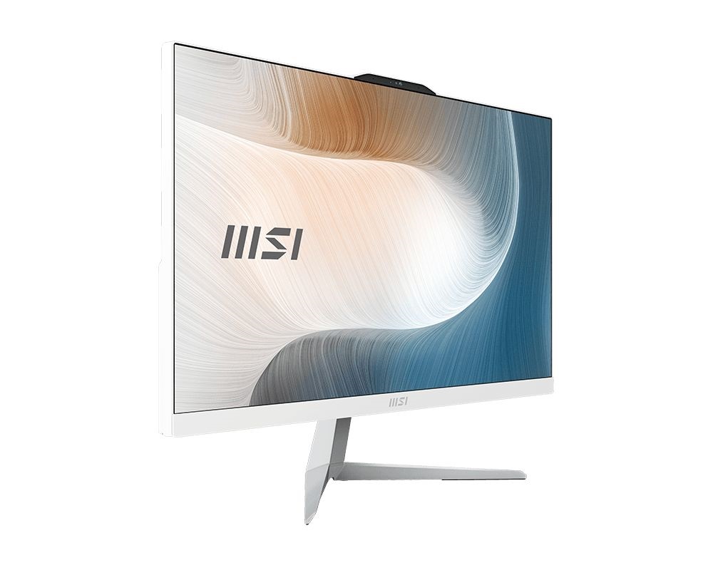 MSI Modern AM242 12M-1080XHU 23,8"FHD/Core i3-1215U/8GB/256GB/fehér All-in-One asztali számítógép