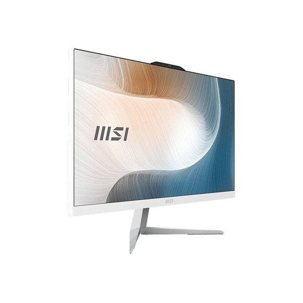 MSI Modern AM242 12M-1812XEU-W51235U16GS50XXANS 23,8"FHD/Core i5-1235U/16GB/500GB/fehér All-in-One asztali számítógép