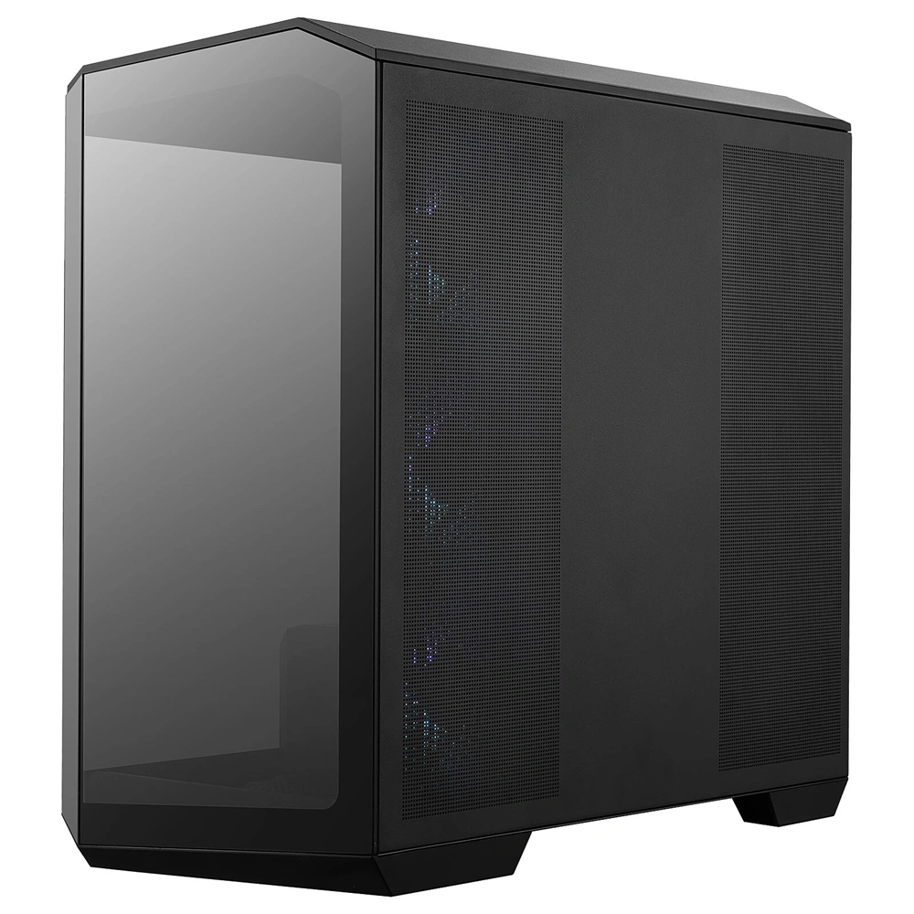 MSI PANO M100R PZ BLACK ARGB (táp nélküli) ablakos mATX ház
