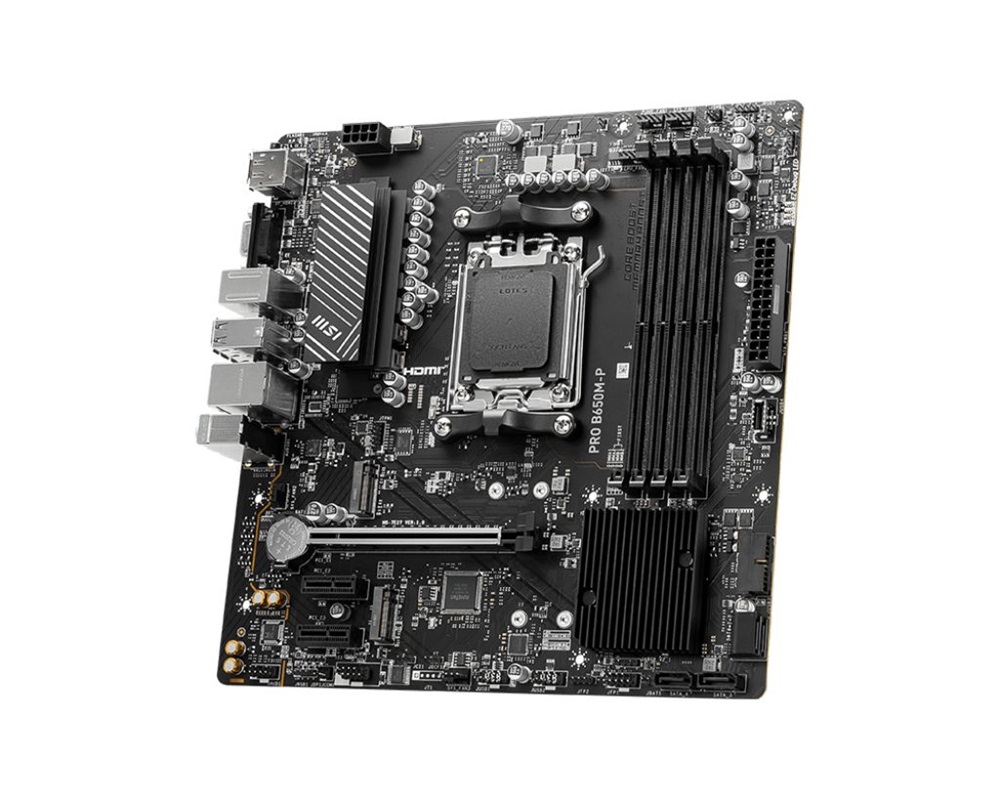 MSI PRO B650M-P AMD B650 AM5 mATX alaplap