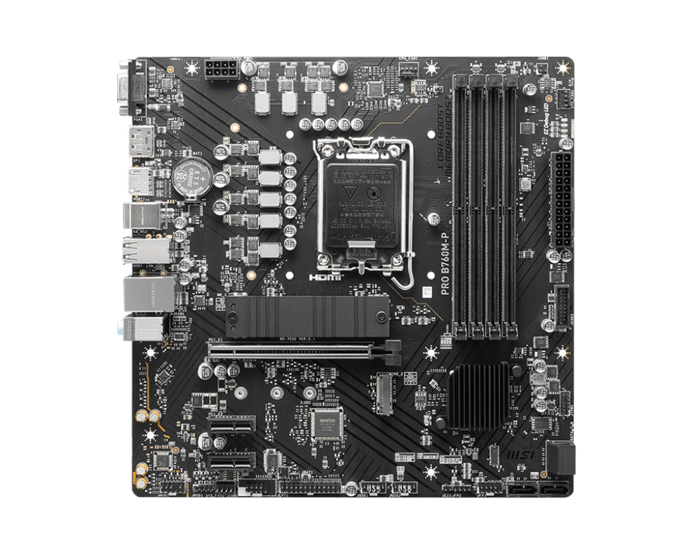 MSI PRO B760M-P Intel B760 LGA1700 mATX alaplap