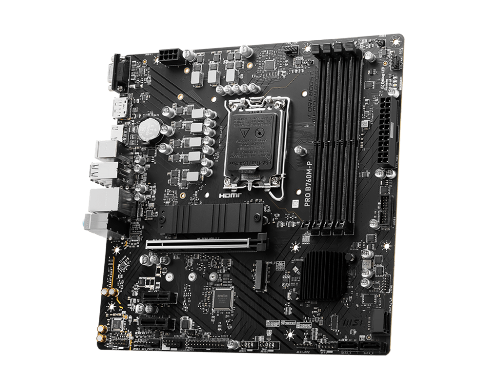 MSI PRO B760M-P Intel B760 LGA1700 mATX alaplap