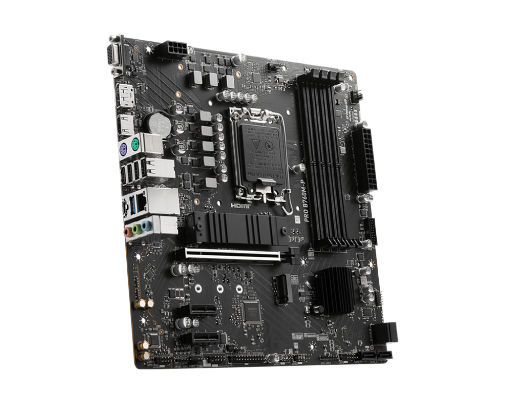 MSI PRO B760M-P Intel B760 LGA1700 mATX alaplap