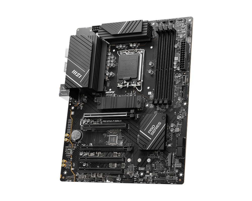 MSI PRO B760-P DDR4 II Intel B760 LGA1700 ATX alaplap