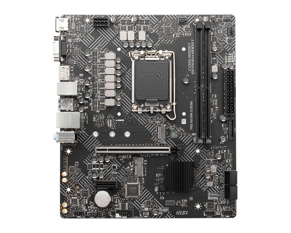 MSI PRO H610M-G Intel H610 LGA1700 mATX alaplap