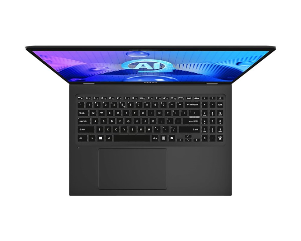 MSI Prestige 16 AI Evo B1MG-066 16"QHD+/Intel Core Ultra 7-155H/16GB/1TB/Int.VGA/Win11/szürke laptop