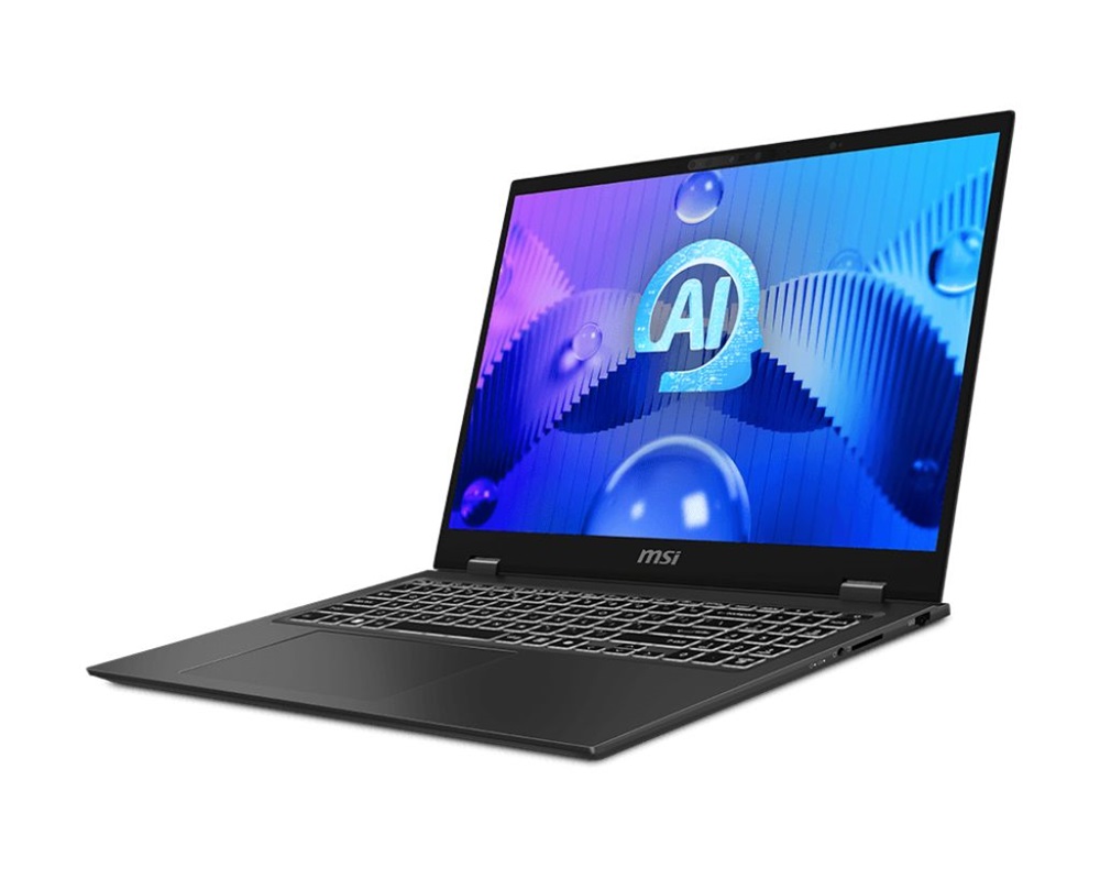 MSI Prestige 16 AI Evo B1MG-066 16"QHD+/Intel Core Ultra 7-155H/16GB/1TB/Int.VGA/Win11/szürke laptop