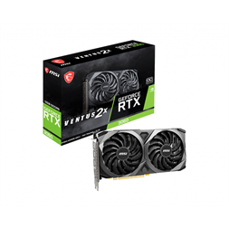 MSI GeForce RTX 3060 VENTUS 2X 12G OC nVidia 12GB GDDR6 192bit PCIe videókártya