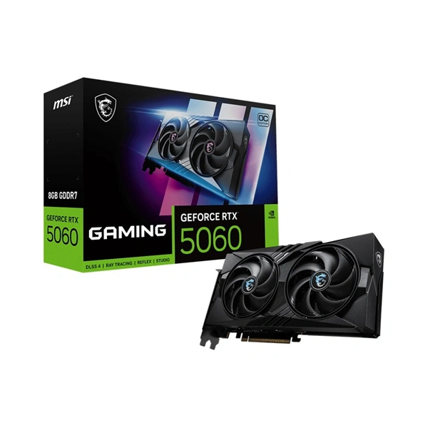MSI RTX 5060 Gaming nVidia 8GB DDR7 PCIe videókártya