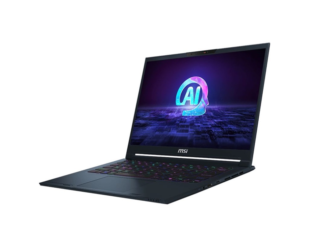 MSI Stealth 14 AI Studio A1VFG-095 14"QHD+/Intel Core Ultra 7 155H/32GB/1TB/RTX 4060 8GB/Win11/kék laptop