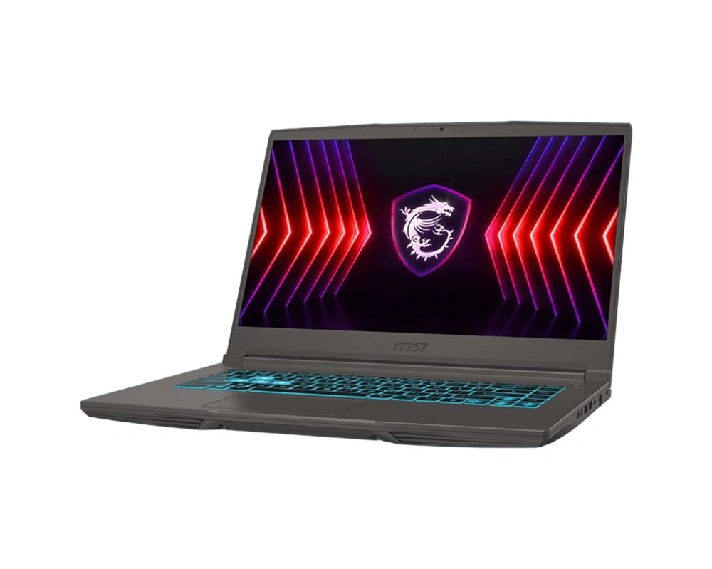 MSI Thin 15 B12UC (UI key) 15,6"FHD/Intel Core i5-12450H/16GB/512GB/RTX 3050 4GB/FreeDOS/szürke laptop