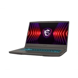 MSI Thin 15 B12UC (UI key) 15,6"FHD/Intel Core i5-12450H/16GB/512GB/RTX 3050 4GB/FreeDOS/szürke laptop (Újszerű)