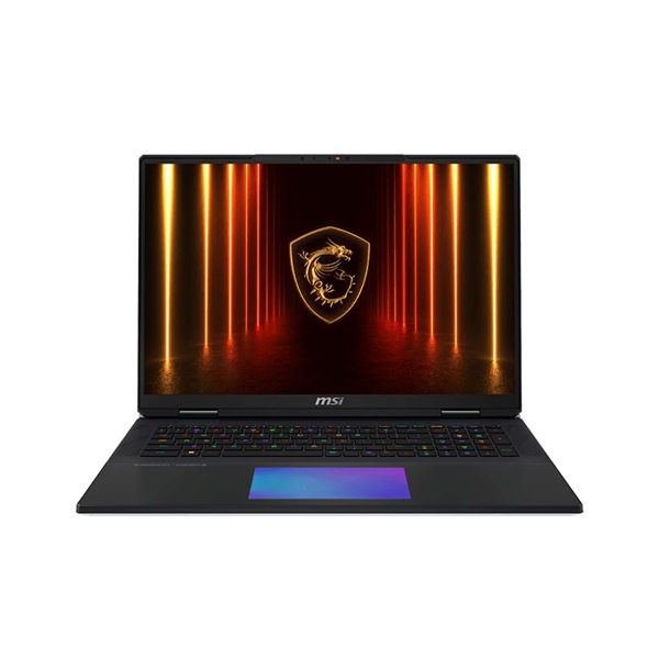 MSI Titan 18 HX AI A2XWJG-481 18"UHD+/Intel Core Ultra 9 275HX/64GB/4TB/RTX 5090 24GB/Win11 Pro/fekete laptop